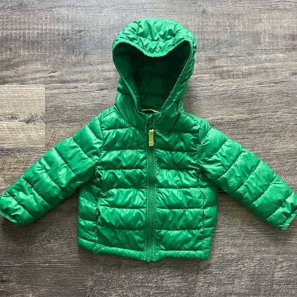 Primary Other - 12-18m Primary green puffer jacket